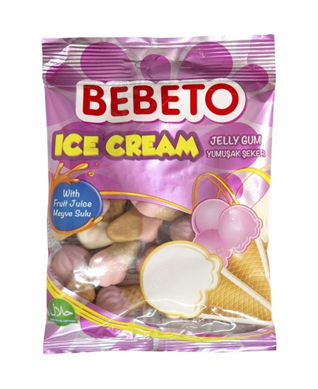 Bebeto Ice Cream Şekerleme 80 gr