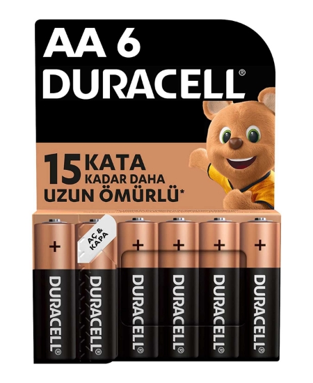 Duracell,, 6 Kalem Pil, kalem pil, pil, pil fiyatları, duracell fiyatları, toptan duracell