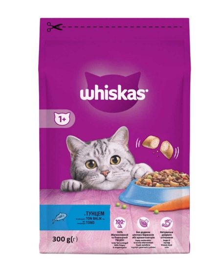 Whiskas Kedi Maması 300 gr Ton & Sebze