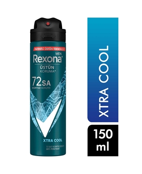 rexona, erkek deodorant, rexona extra cool, rexona xtra cool, toptan deodorant, toptan kozmetik, 150 ml deodorant