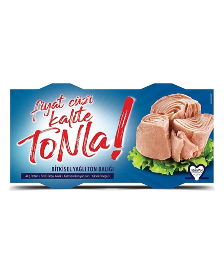 Dardanel Tonla Ton Balığı 2x150 gr Ayçiçek Yağlı