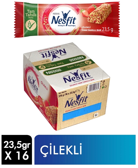 nestle, nesfit, tam tahıllı bar, tahıllı bar, Çilekli çikolatalı bar, Çilekli çikolata, nesfit bar çeşitleri, tahıllı çikolata, abur cubur, aburcubur, sağlıklı atıştırmalıklar, atıştırmalık, gıda, toptan gıda