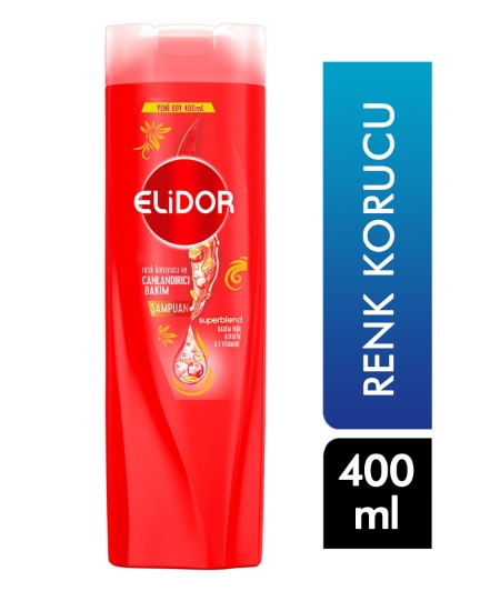 elidor,şampuan,400 ml, saç şampuanı, elidor şampuan, renk koruyucu,toptan satış,toptantr