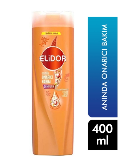 elidor,şampuan,400 ml, saç şampuanı, elidor şampuan, anında onarıcı,toptan satış,toptantr