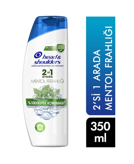 Head&Shoulders Şampuan 350 ml 2si 1 Arada Mentol Ferahlığı