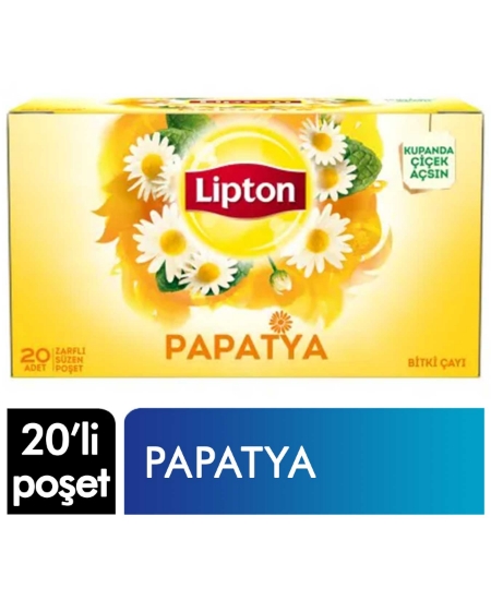 lipton,papatya .ayı,bardak çay,poşet çay,lipton poşet çay