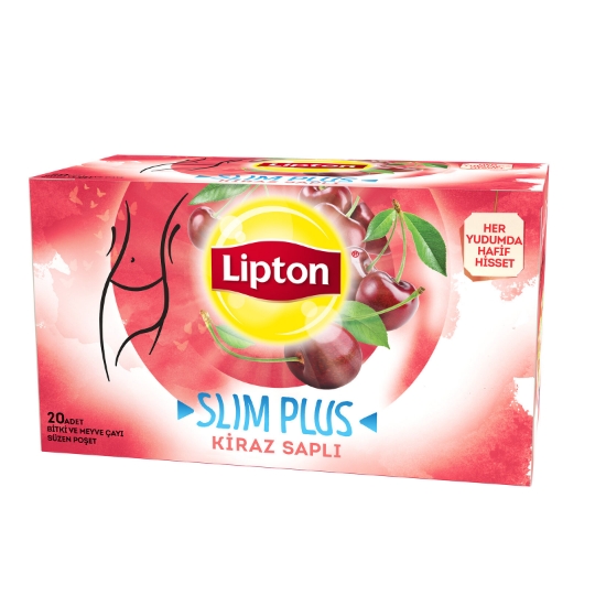 Lipton Slim Plus 20'li Kiraz Saplı