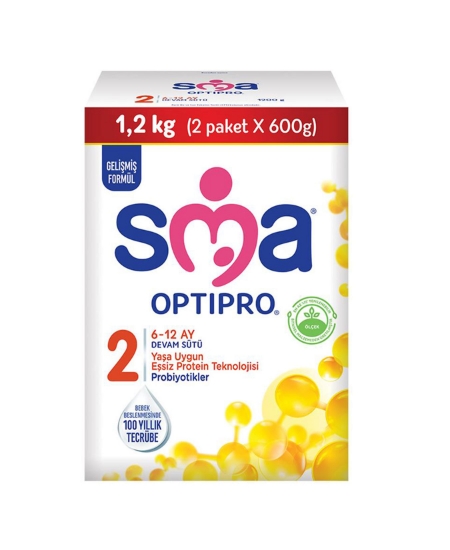 SMA OptiPro 2 Bebek Sütü 1200 Gr