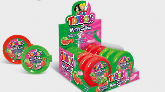 Toybox Metre Sakız 28 gr Karpuz Çilek