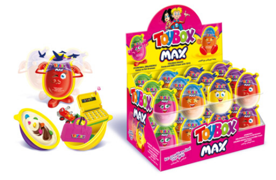 Toybox Yumurta Max Kız 20 gr Çikolata