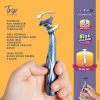 TRIP TIRAŞ BICAĞI-TRIP SHAVE CLUB-TIRAŞ-RAZOR-BLADE -SELF-GEL -KENDINDEN JELLI