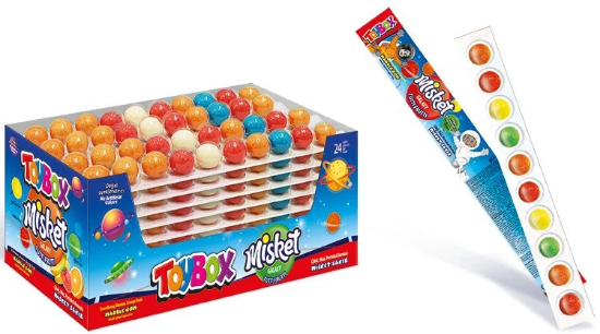 Toybox Misket Galaxy Sakız 20 gr 10'lu