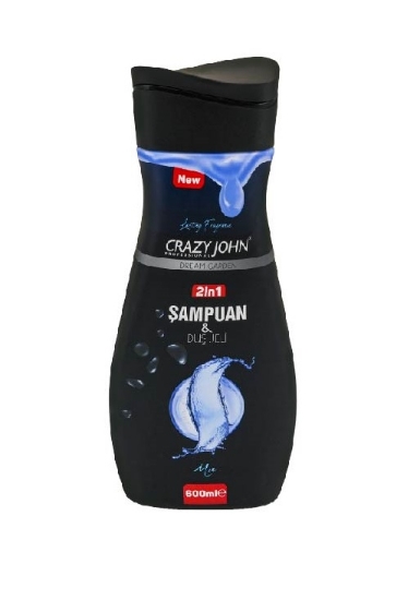 CRAZY JOHN ŞAMPUAN & DUŞ JELİ (MEN) 600 ML