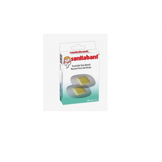 Sanitabant 660 Yuvarlak Yarabandı 22Mm 20 Adet