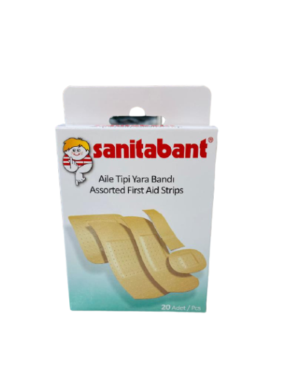 Sanitabant 640 Aile Tipi Yarabandı 20 Adet