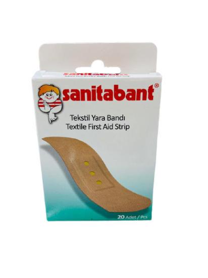 Sanitabant 670 Tekstil Yarabandı 19Mm*72Mm 20 Adet