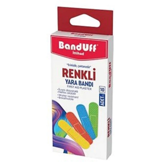 Banduff Renkli Yarabandı 10'lu