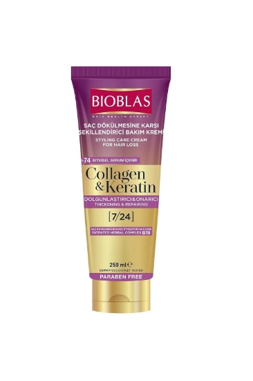 Bioblas Kolojen  ve Keratin 7/24 Saç Kremi 250Ml