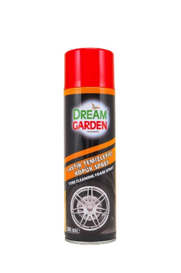 DREAM GARDEN LASTİK TEMİZLEYİCİ  KÖPÜK SPREY TENEKE 500 ML