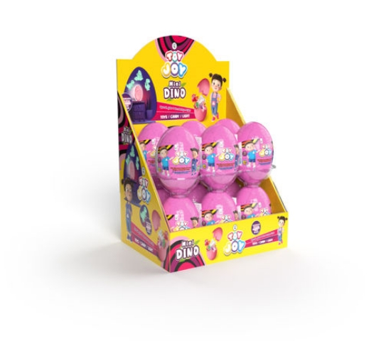 Toy Joy Mını Pembe Dıno Çatlak Ymrt 7Gr 12'Li