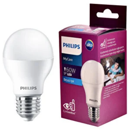 Phılıps Mycare 60w Led Beyaz Işık Ampul E27 6500k