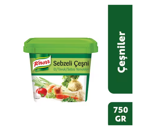 KNORR SEBZELİ ÇEŞNİ 750 GR