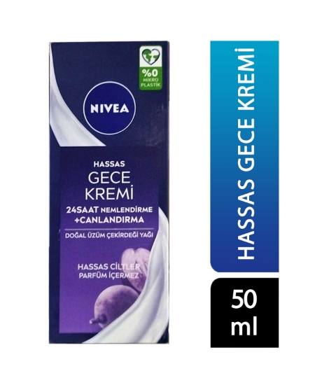 Nivea Nemlendirici Gece Kremi Hassas 50 Ml-Saklı Güzellik