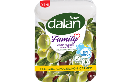 Dalan Family Sabun 4X75 Gr Zeytin Mucizesi