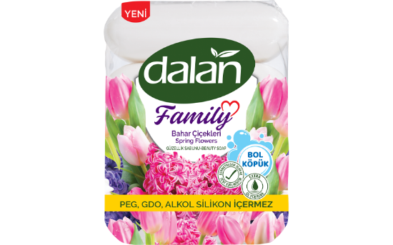 Dalan Family Sabun 4X75 Gr Bahar Çiçekleri