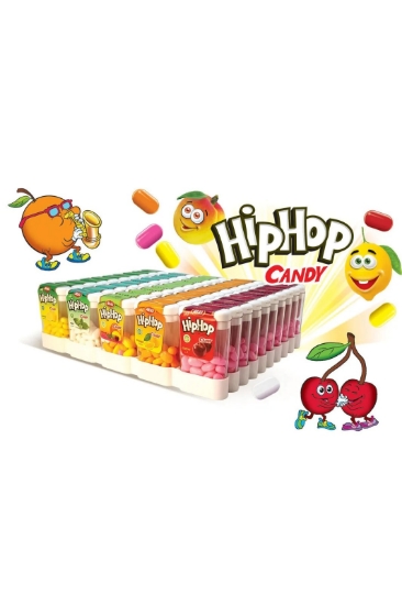 Hiphop 10Gr Tiktak Draje Şeker 50'Li