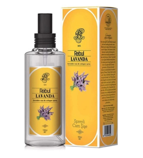 Rebul Kolonya 100 ml Lavanda Spreyli Cam Şişe