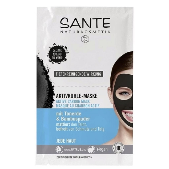 Sante Aktif Karbon Kömür Maske 2x4ml