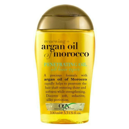 OGX Argan Oil Of Morocco Kuru Ve Sertleşmiş Saçlar Için Yenileyici Extra Sülfatsız Argan Yaği 100 ml