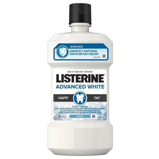 Listerine Advanced White 500 ml Hafif Tat