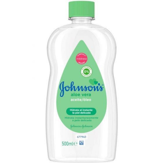 Johnson's Baby Oil Aloe Vera 500 ml Yeşil