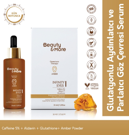 Beauty&More Amber Infinity Eyes Aydınlatıcı ve Parlatıcı Göz Çevr