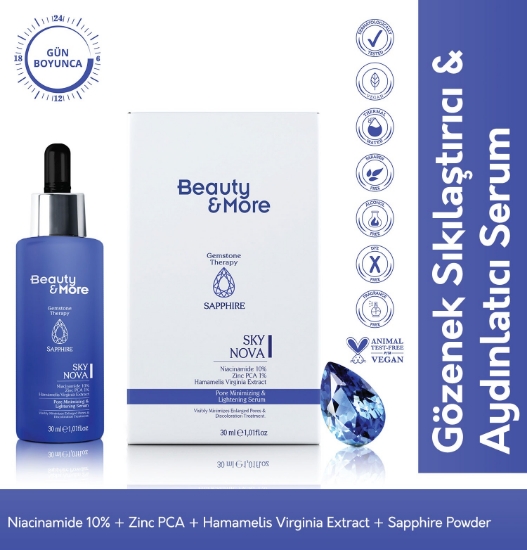 Beauty&More Safir Sky Nova Gözenek Sıkılaştırıcı & Aydınlatıcı Se