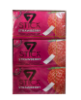 7 STICK Çilek Aromalı Şekersiz Sakız 14,5 gr X 24'lü Paket