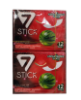 7 STICK Karpuz Aromalı Şekersiz Sakız 33 gr X 12'li Paket