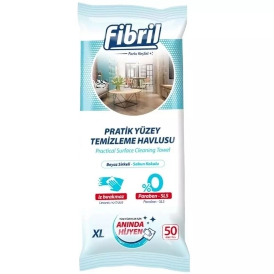 Fibril Yüzey Temizleme 50Li Sabun&Sirke  Kokulu