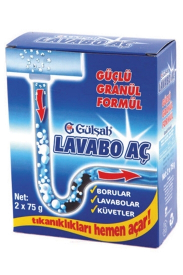 Gülşah Lavabo Açıcı Granül 2*75 Gr 