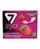 7 STICK Çilek Aromalı Şekersiz Sakız 33 gr X 12'li Paket