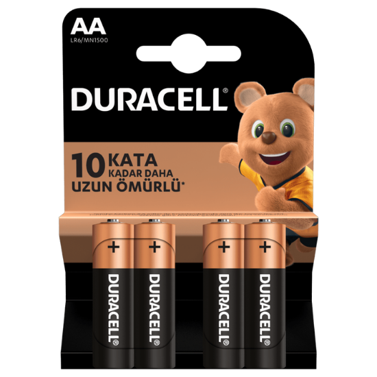 Duracell AA Kalem Pil 4'lü