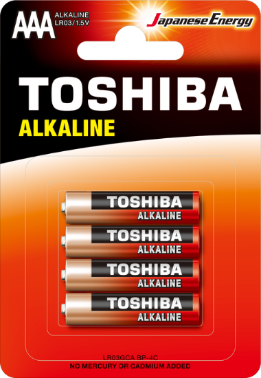 TOSHIBA LR03 BLS ALK.İNCE 4LÜ