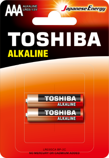 TOSHIBA LR03 BLS. ALK.İNCE 2Lİ