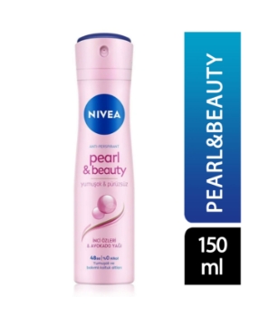 nivea, nivea dedorant, nivea kadın deodorant, kadın deodorant, ter kokusu önleyici, ter önleyici, nivea pearl beauty 150 ml satın al, nivea pearl beauty 150 ml fiyat