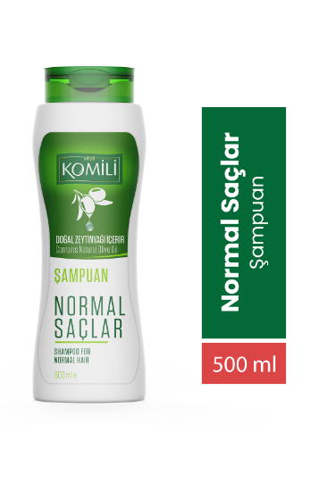 Komili Normal Saçlar İçin Vegan Temel Bakım Şampuanı - 500 ML