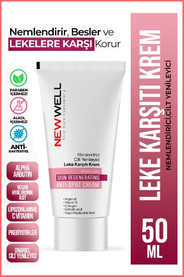 New Well Nemlendirici Cilt Yenileyici Leke Karşıtı Krem 50ML