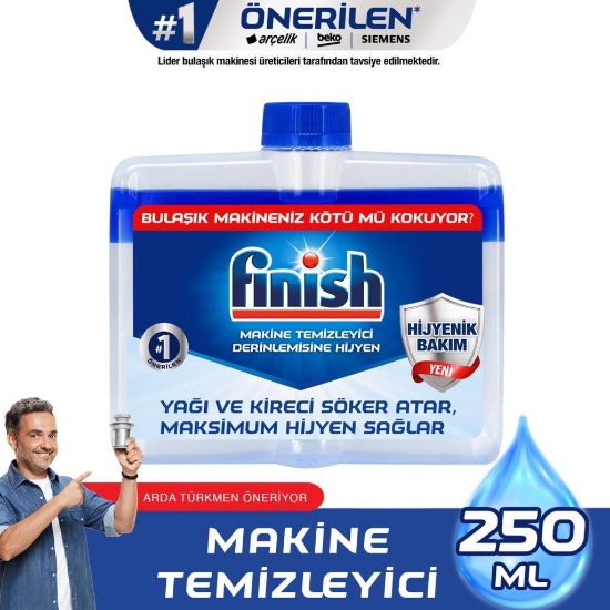 Finish Bulaşık Makinesi Temizleyici Sıvı 250 ml