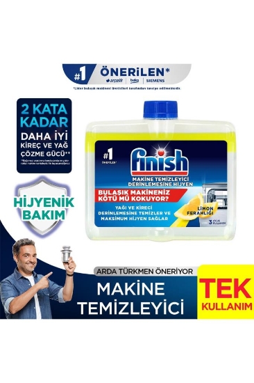 Finish Bulaşık Makinesi Temizleyici Sıvı 250 ml Limon